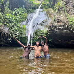 Cascade de Womé Idel, Jah people, Bilel