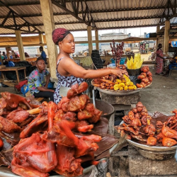 Aného meat market